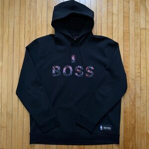 BOSS x NBA Hugo Boss Bounce Pullover Men’s Black Hoodie Sz. XXXL (Fits Smaller)